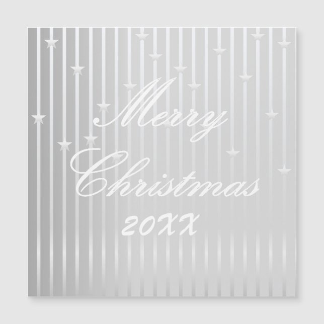 Be Merry and Shine Bright Magnetic Card (Front)