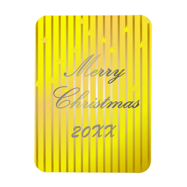 Be Merry and Shine Bright Photo Magnet (Vertical)