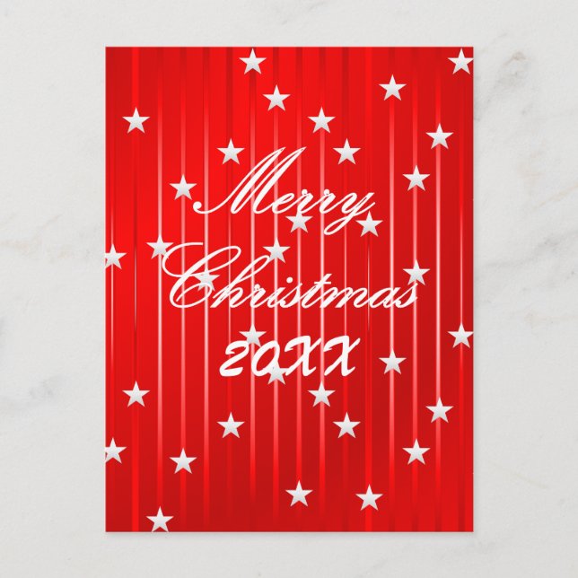 Be Merry and Shine Bright Postcard (Front)