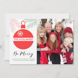 Be Merry Christmas Cards CHSRITMAS