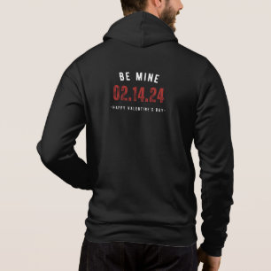 Be Mine. 02.14.24. Happy Valentine's Day Hoodie