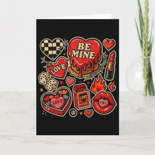 Be Mine 67 Funny Valentine Love Meme Couple Matchi Card