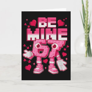 Be Mine 67 Six Seven 6 7 Italian Brainrot Valentin Card
