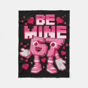 Be Mine 67 Six Seven 6 7 Italian Brainrot Valentin Fleece Blanket