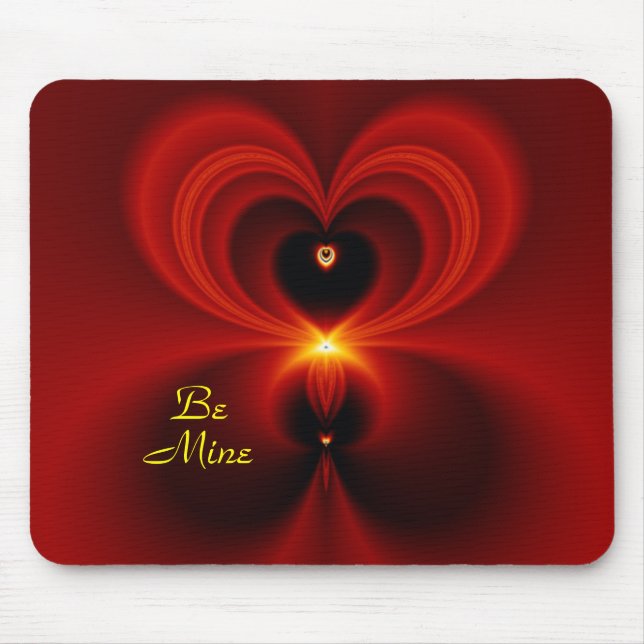 Be Mine - Customise Me Mouse Pad (Front)