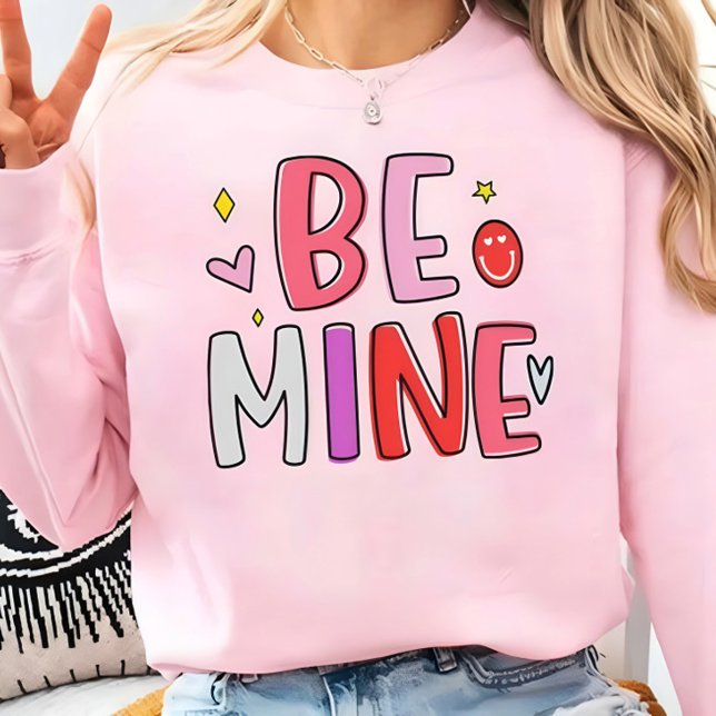 Be Mine Cute Valentine Tshirt For Momen (Creator Uploaded)