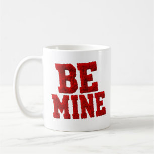 Be Mine Heart Love Coffee Cup Valentine's Day mug