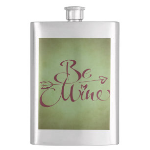 Be Mine Hip Flask