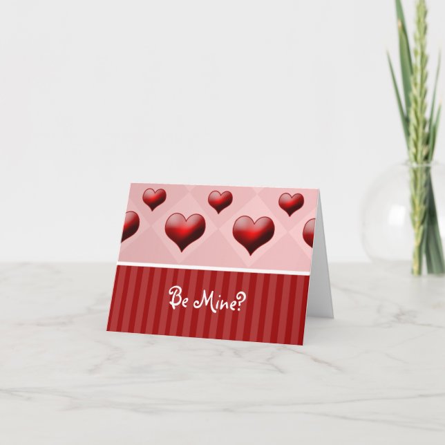 Be Mine Holiday Card (Front)