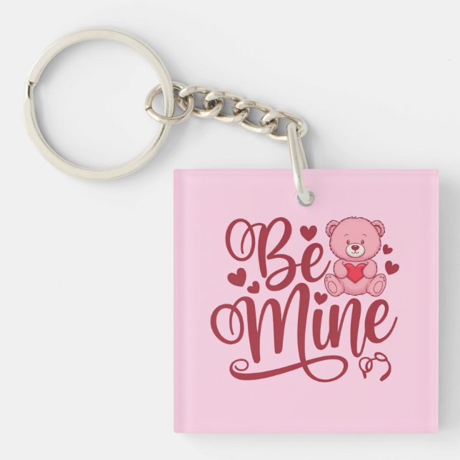 Be Mine Key Ring (Front)