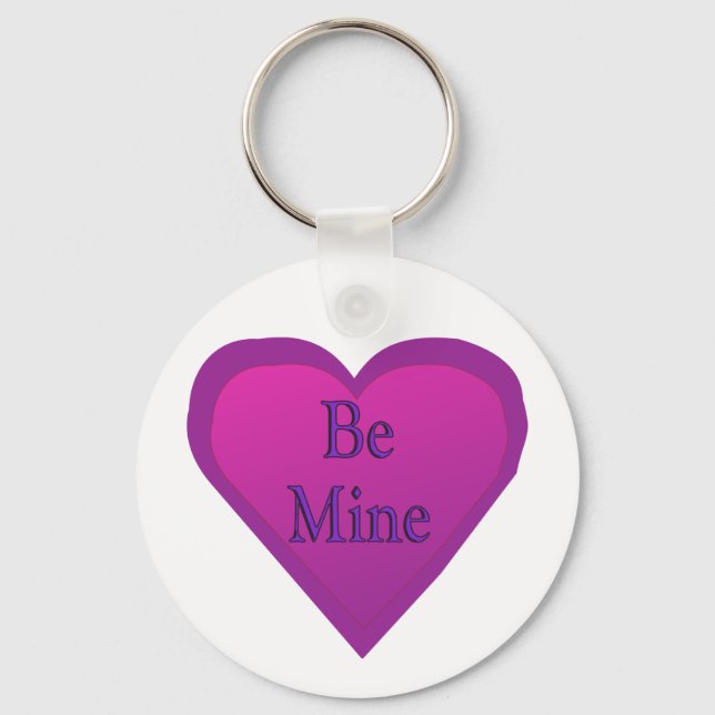 Be Mine Key Ring (Front)