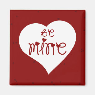 Be Mine Love Hearts Valentine's Day Magnet