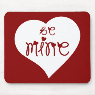 Be Mine Love Hearts Valentine's Day Mousepad