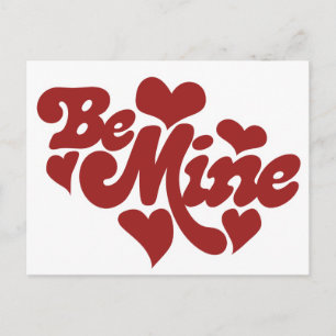 Be Mine Love Postcard