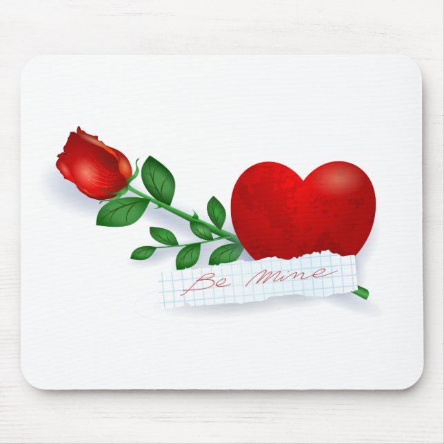 Be mine mouse pad (Front)