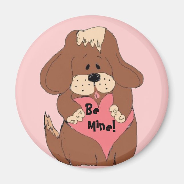 Be Mine! - Puppy Magnet (Front)