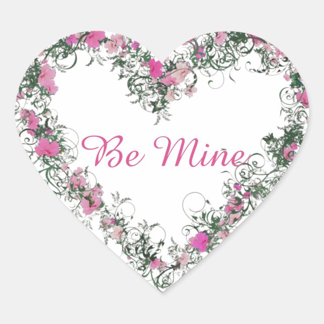 Be Mine Sticker (Front)