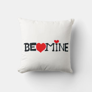 Be Mine Throw Pillow
