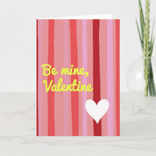 Be Mine Valentine Card