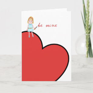 Be mine - Valentine card