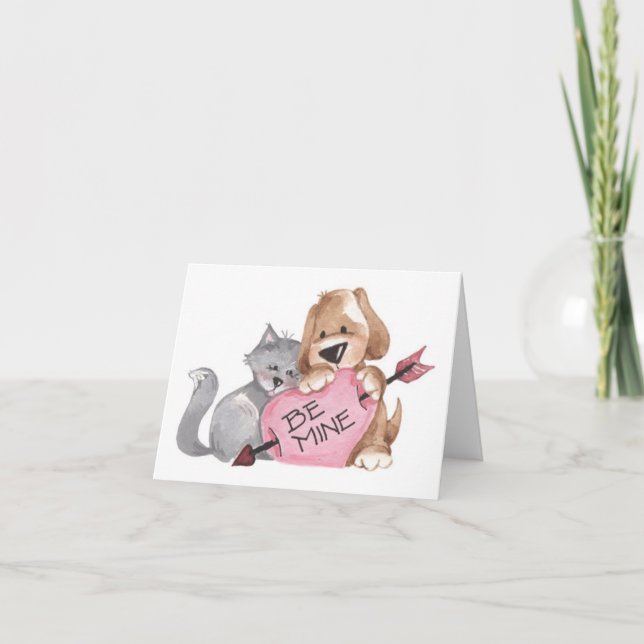 Be Mine - Valentine Card (Front)