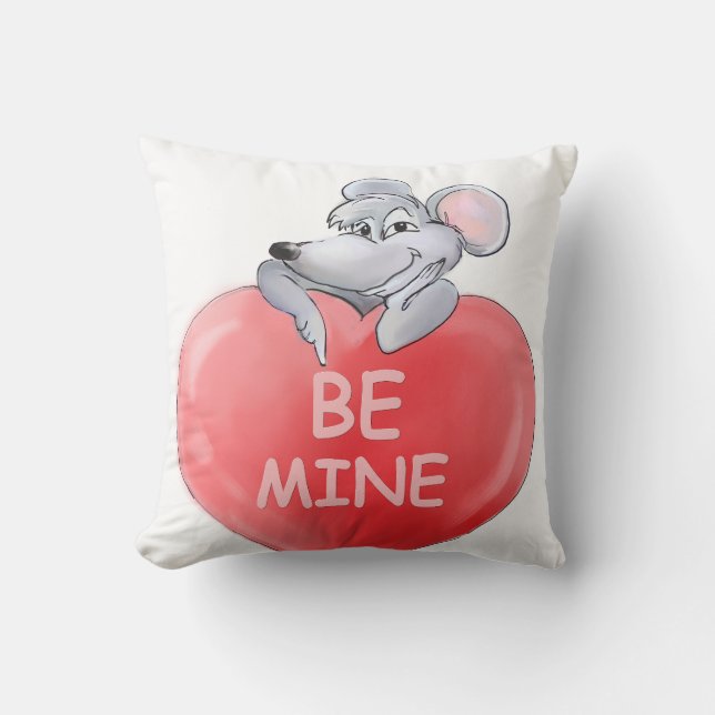 Be Mine Valentine Pillow (Front)