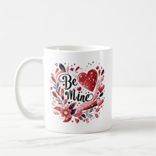 Be Mine Valentine's Day: Classic Sweetheart Coffee Mug