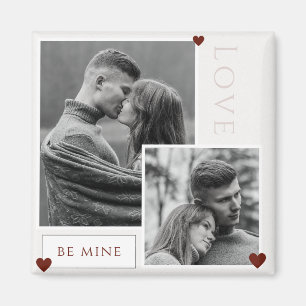 Be Mine Valentine's Day Couple Photo Love  Magnet