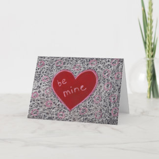 Be Mine Valentine's Day Holiday Card