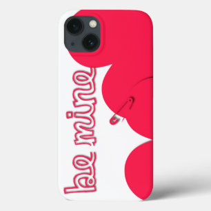 Be Mine Valentine's Day Modern iPhone case