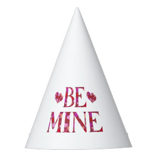 Be Mine Valentine's Day Party Hat