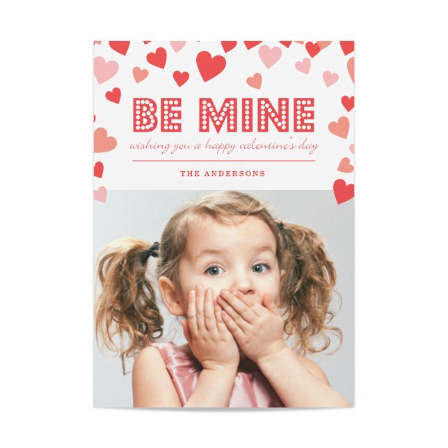 Be Mine - Valentine's Day Photo Card (Creator Uploaded)