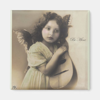 Be Mine Vintage Valnetine Cupid Magnet