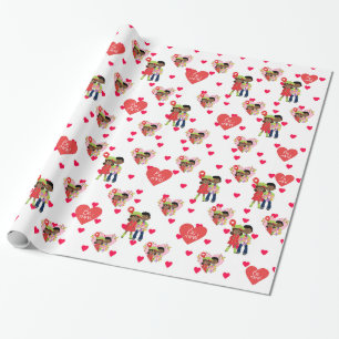 Be Mine  Wrapping Paper, Glossy Wrapping Paper