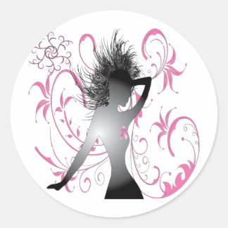 Be More Than A Survivor Classic Round Sticker