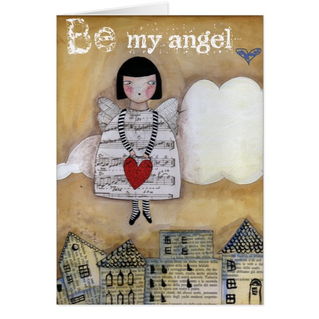 be my angel, card (Front)