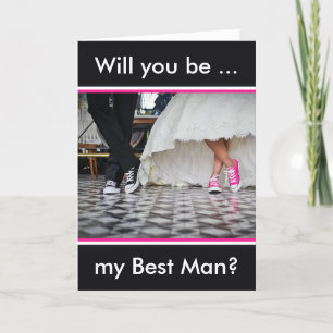 Be My Best Man Invitation