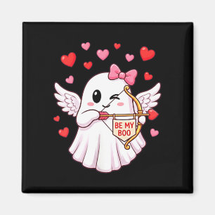 Be My Boo Cupid Ghost Valentine Angel Wings Love H Magnet