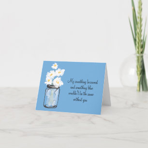 Be My Bridesmad - Mason Jar & Daisies Invitation
