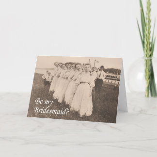 Be my Bridesmaid? Invitation