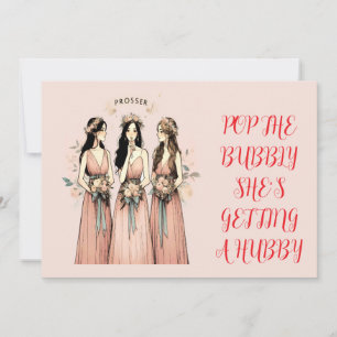 be my bridesmaid invitation