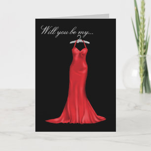 Be My Bridesmaid or Maid of Honour Card