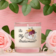 Be My Bridesmaid?Pumpkin Fall Invitation Proposal