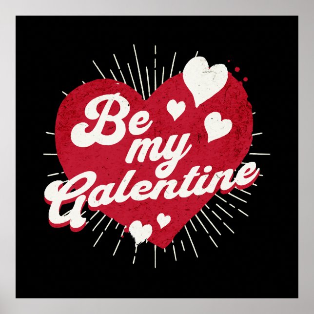 Be My Galentine Poster (Front)