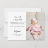 Be My Godparents Proposal Photo Invite (Front)