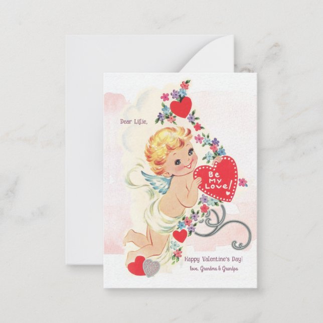 Be My Love Valentine's Day Cards (Front)