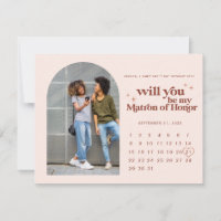 Be My Matron of Honour | Photo & Calendar 
