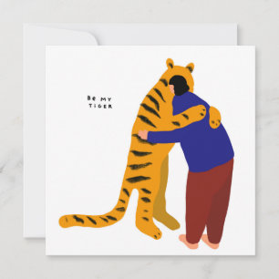 Be my tiger invitation
