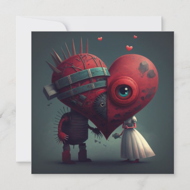 Be my Valentine     Card (Front)