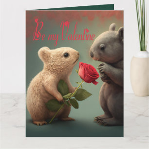 Be my Valentine Card